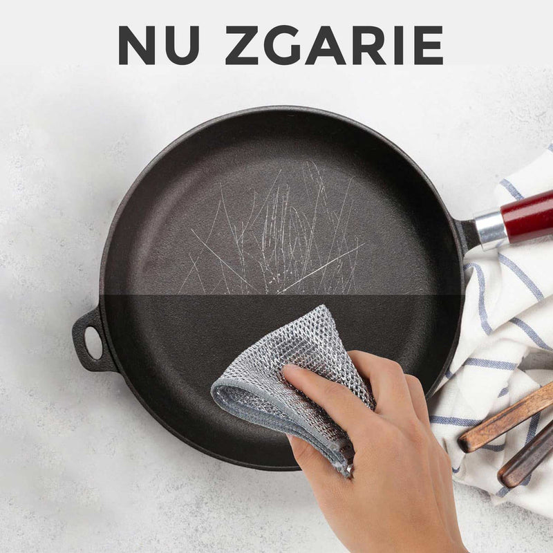 Laveta din Sarma Abraziva Pentru Vase (5+5 Gratis)